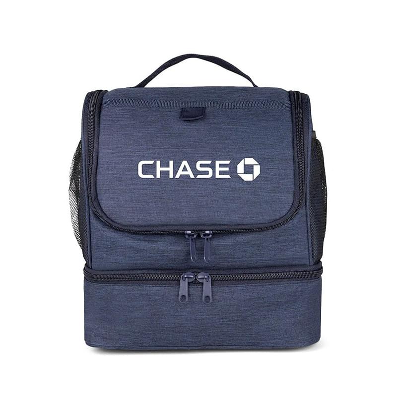 ChillMate Double Deck Lunch Bag with Mesh Pockets