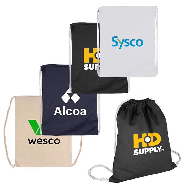 SimpleCarry Cotton Drawstring Bag