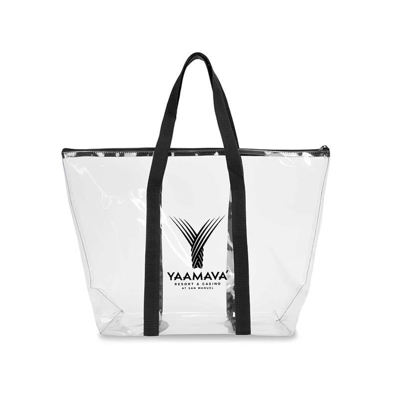 ClearVue EVA Zipper Tote