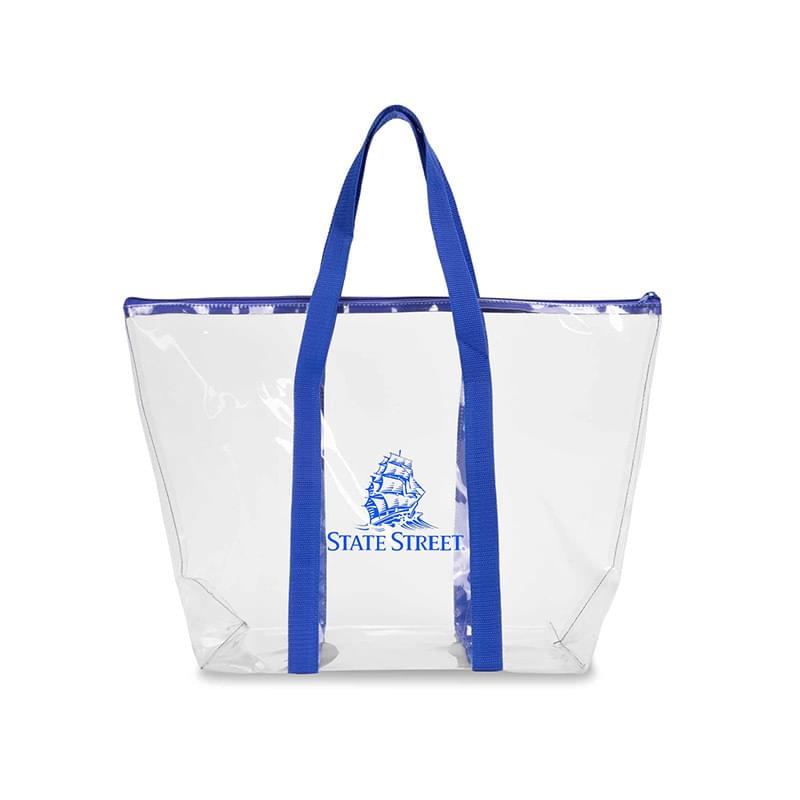 ClearVue EVA Zipper Tote