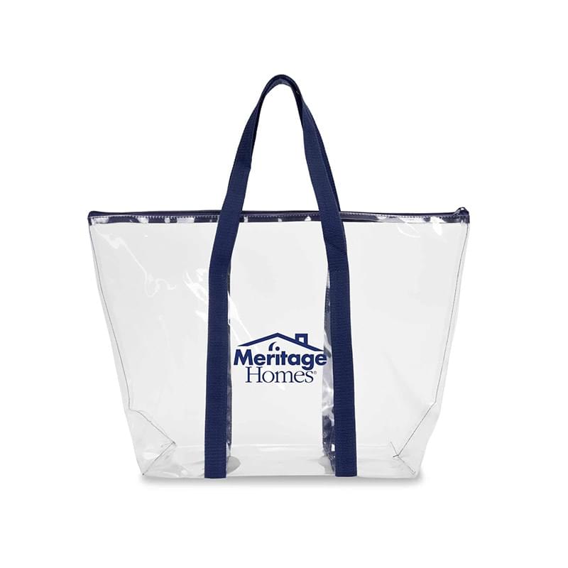 ClearVue EVA Zipper Tote