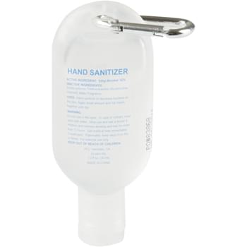 1 oz. Hand Sanitizer Gel w/ Carabiner