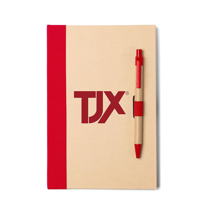Binded Kraft Journal with Pen Closure