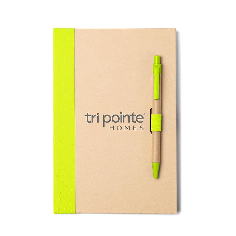 Binded Kraft Journal with Pen Closure