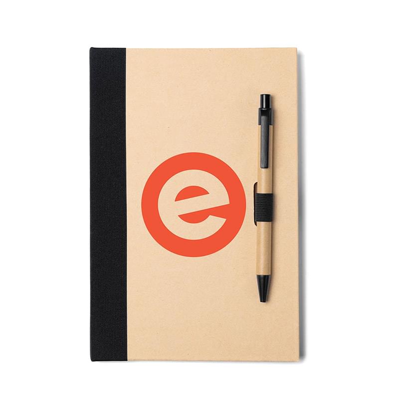 Binded Kraft Journal with Pen Closure