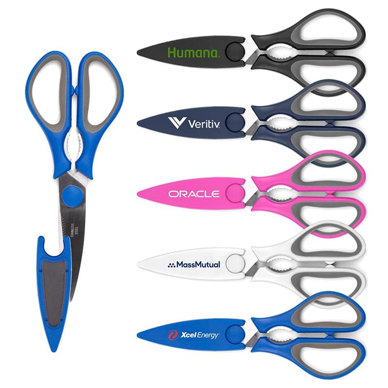 Kitchen Scissors with Magnetic Holder