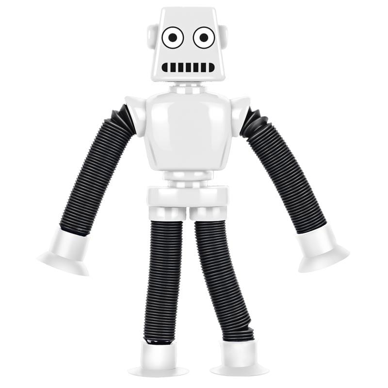 Robot Toy with Suction Arms and Legs