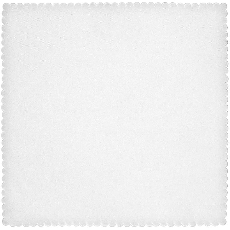 6x6 Medium Micro Fiber Cloth - 230gsm - Sublimation - White