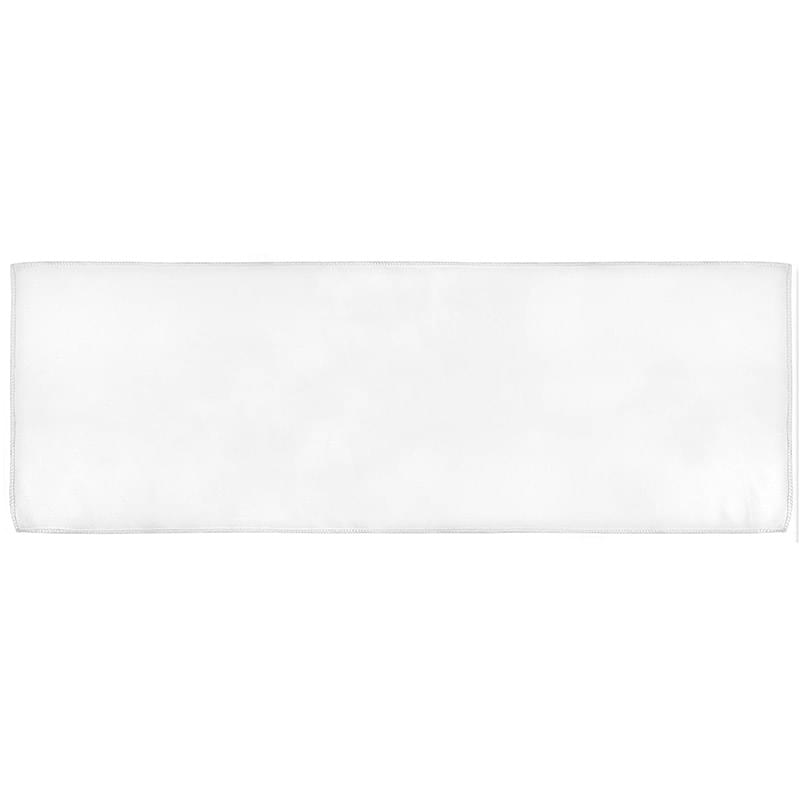 Double Sided Automotive Microfiber Cleaning Towel - Sublimation - White