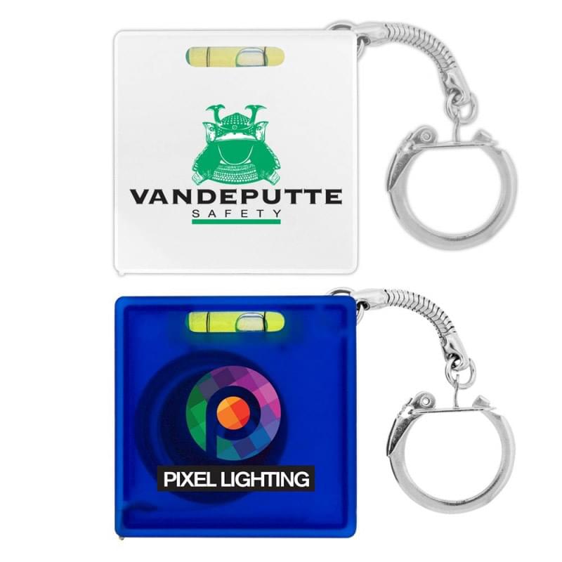 Tape Measure w/ Level Key Chain