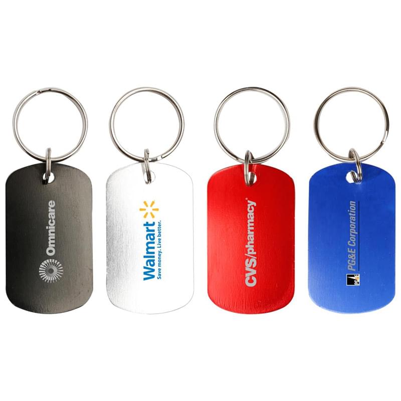 Dog Tag Key Chain