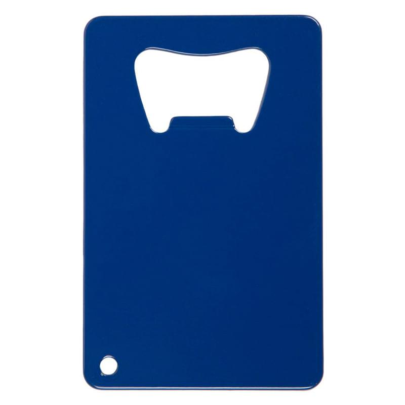 Credit Card Bottle Opener - Blue