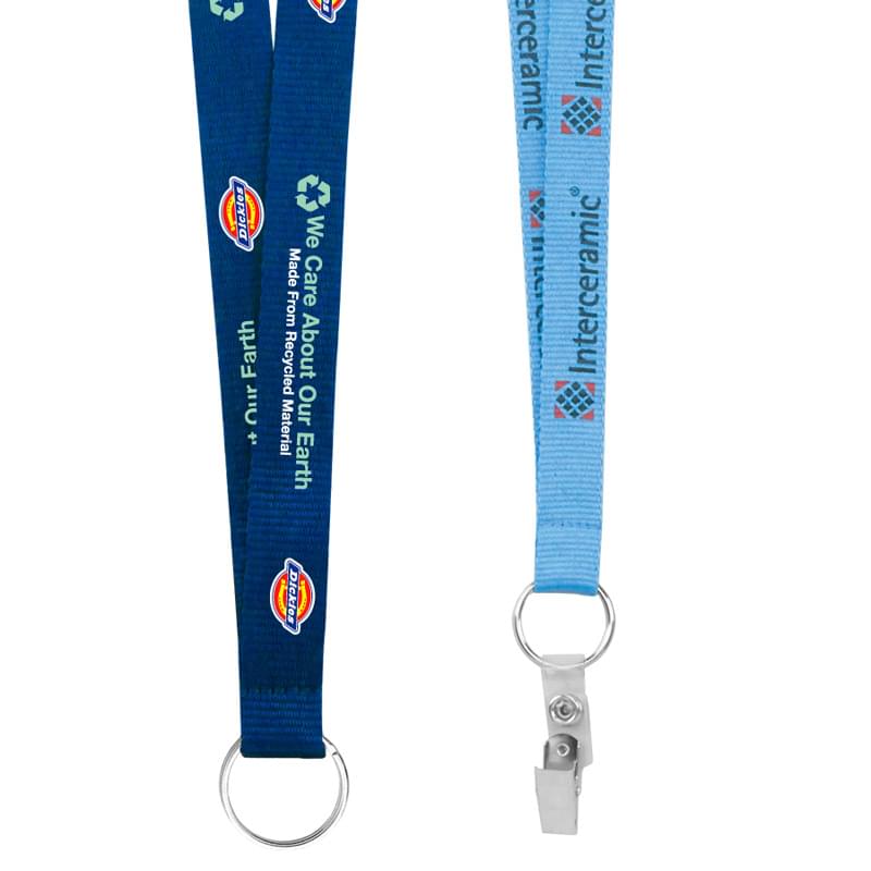 3/4” Screen Printed Lanyard