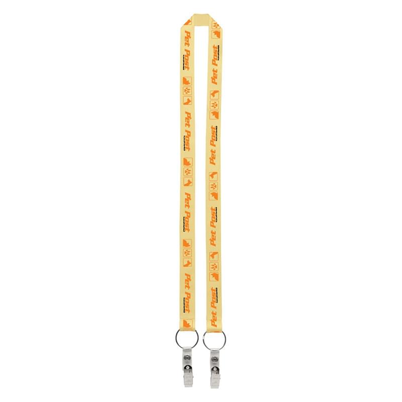 1 Dual LA-214 Sublimation Lanyard