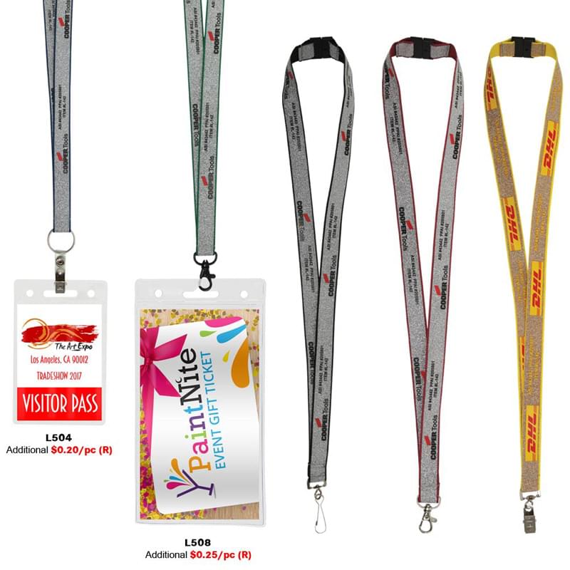 Glitter Lanyard