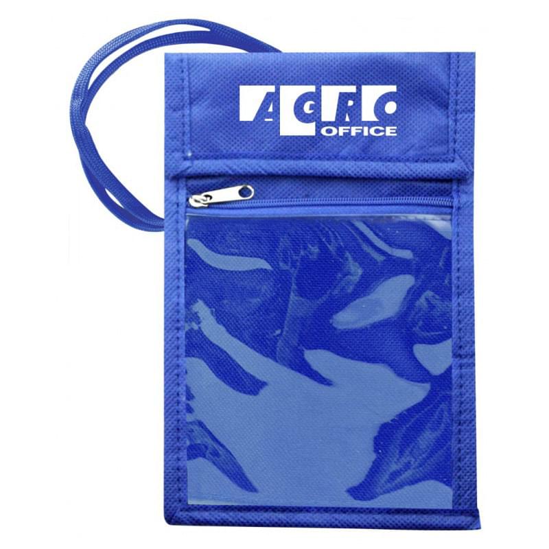 Non Woven Trade Show Badge Holder