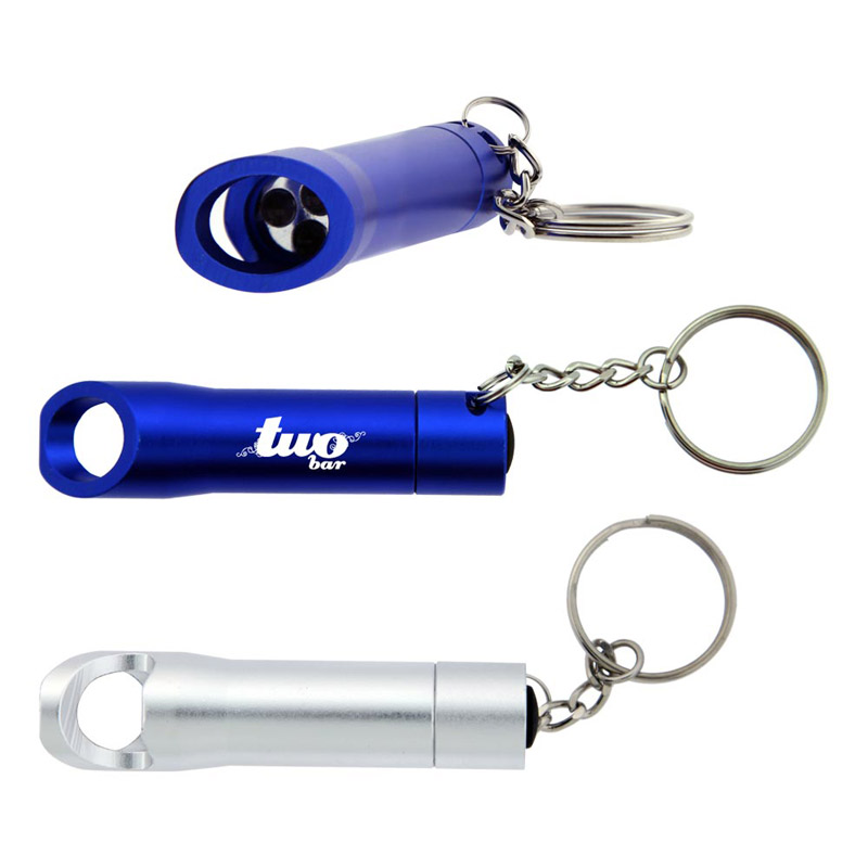 The Pop Light Bottle Opener Keychain