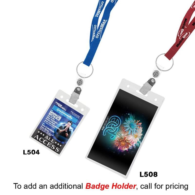 3/8" Recycled Econo Lanyard