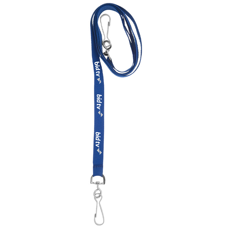 3/8” Recycled Econo Dual Attachment Lanyard