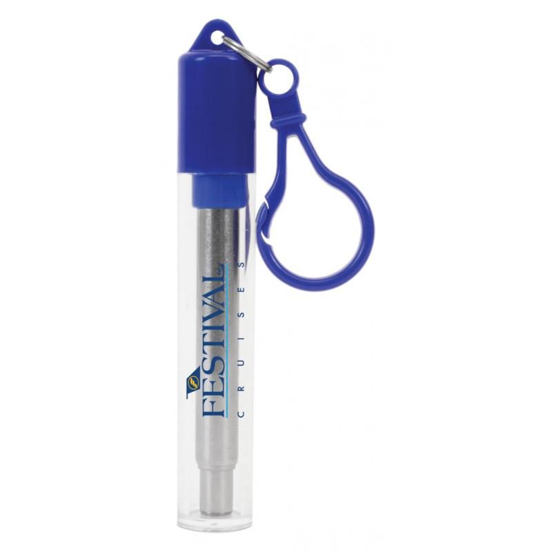 HOT DEAL - Telescopic Stainless Steel Straw with Cleaning Brush