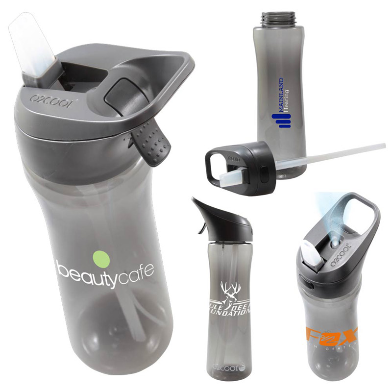 O2 Cool® Ergo Bottle w/Brighton Mist in Sip Top