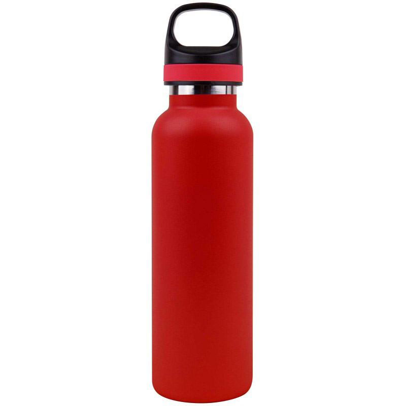 Embark Vacuum Insulated Water Bottle With Powder Coating, Copper Lining And Twist Off Cap With Carry Handle Grip (20 oz.