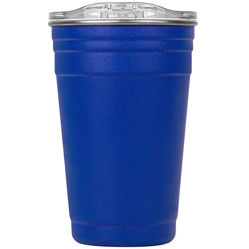 Brighton 23oz. Insulated Stainless Steel Stadium Cup - Blue