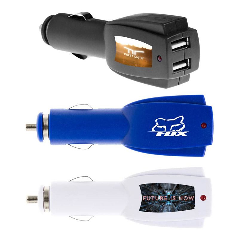 The Deux Port USB Car Charger