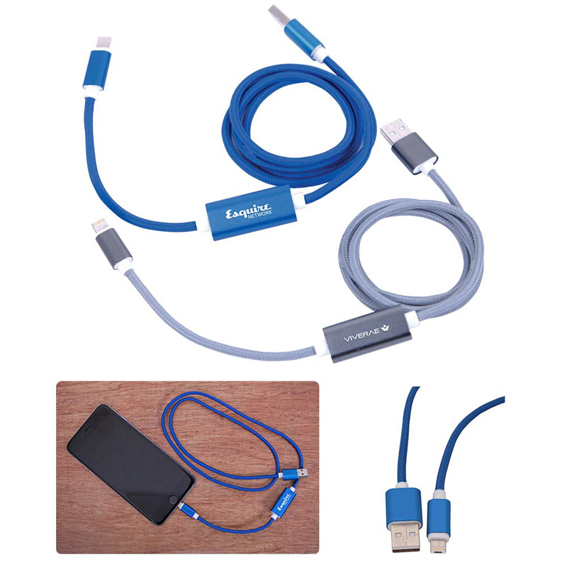 Power-Up 2-In-1 USB Charging Cable
