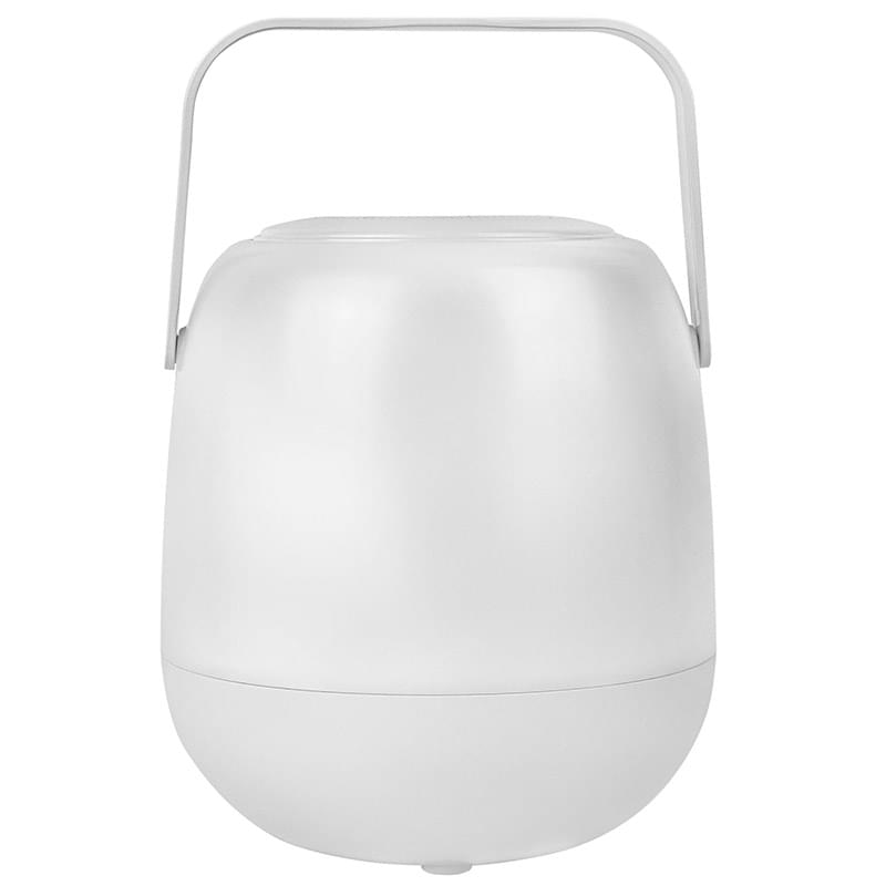 LED Camping Lantern with Wireless Speaker - White