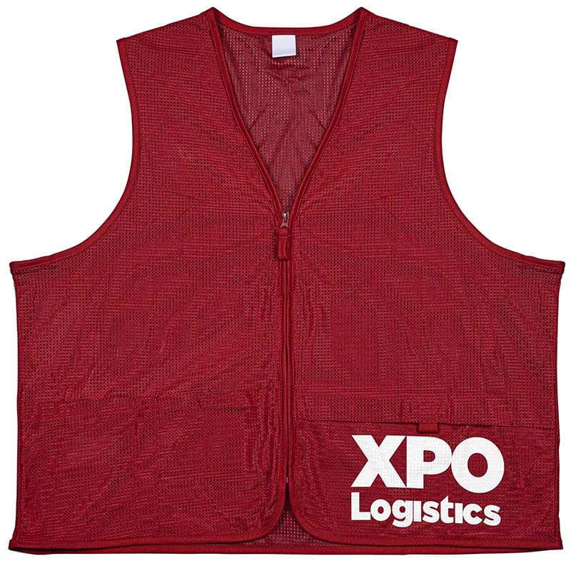 100% Polyester Premium Safety Vest