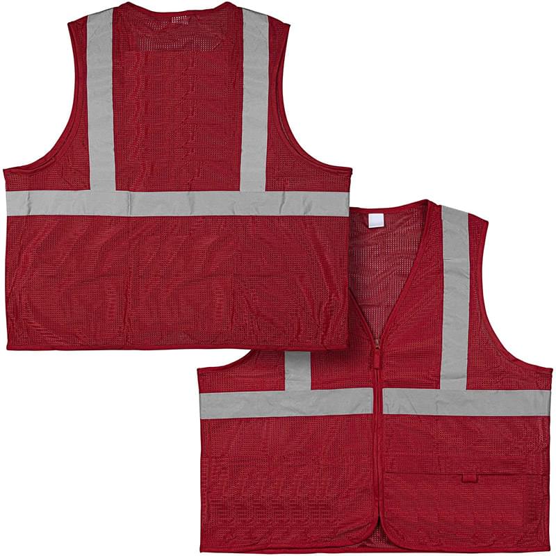 100% Polyester Premium Reflective Safety Vest