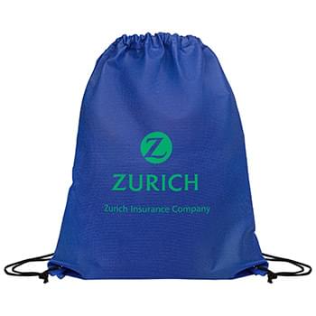 14.5 x 17.5 Eco-Friendly 80GSM Non-Woven Drawstring Backpack