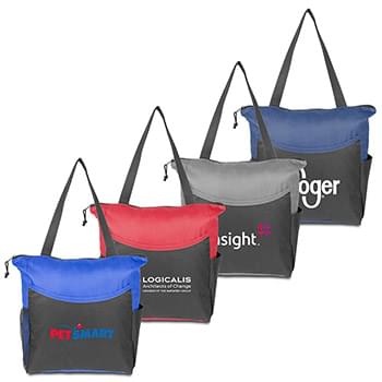 Two-Tone Promotional Campaign Tote Bag