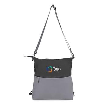 Ocean Plastic Two Tone Backpack Tote