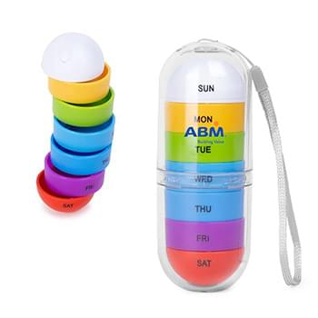 Capsule 7-Grid Pill Organizer