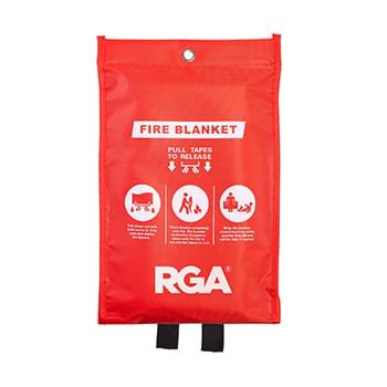 40" x 40" Fiberglass Emergency Fire Blanket
