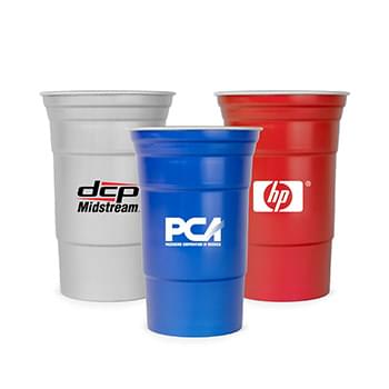 Recycled Aluminum Stadium Party Cup 21oz.