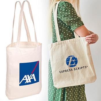 14"x17" Cotton Tote Bag with Gusset â€“ 140GSM