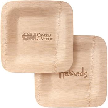 Bamboo Veneer 7-Inch Disposable Eco Plate