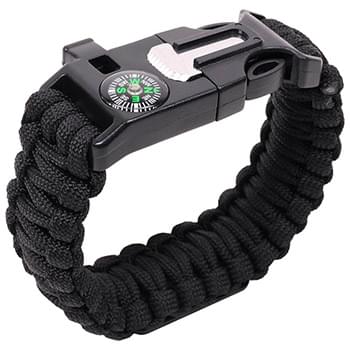 Crossover Outdoor Multi-Function Tactical Survival Band With Fire Starter