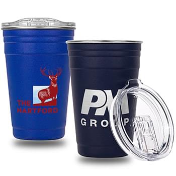 LAST CHANCE - Brighton 23oz. Insulated Stainless Steel Stadium Cup