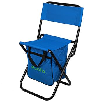 LAST CHANCE - Portable Folding Chair with Storage Pouch - 600D Polyester